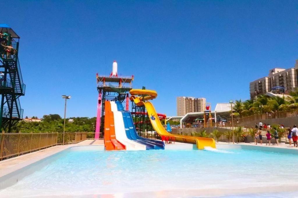 Piazza Diroma Oficial Com Acesso Ao Acqua Park Vulcao Ate 5 Pessoas 1 Apartment Caldas Novas Luaran gambar