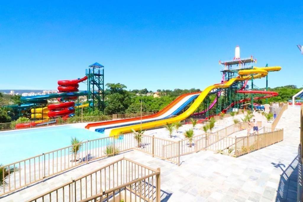 Piazza Diroma Oficial Com Acesso Ao Acqua Park Vulcao Ate 5 Pessoas 1 Apartment Caldas Novas Luaran gambar